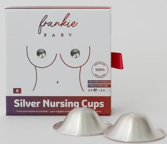 Silver Nursing Cups Size Regular
